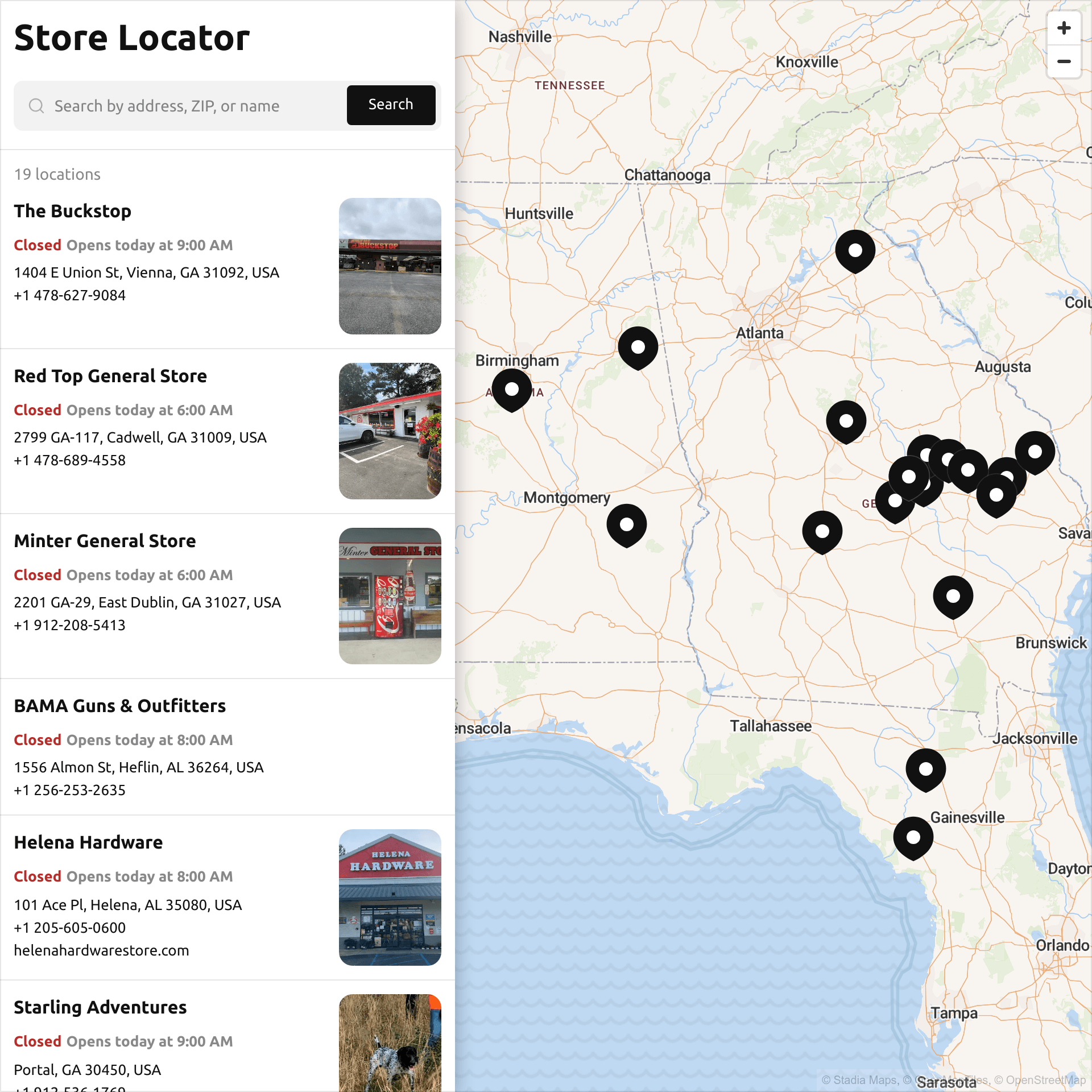 Untitled Store Locator